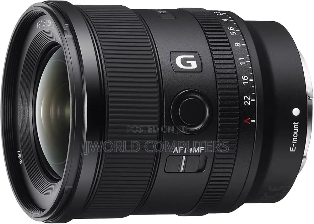 Sony 20mm F1.8 Lens