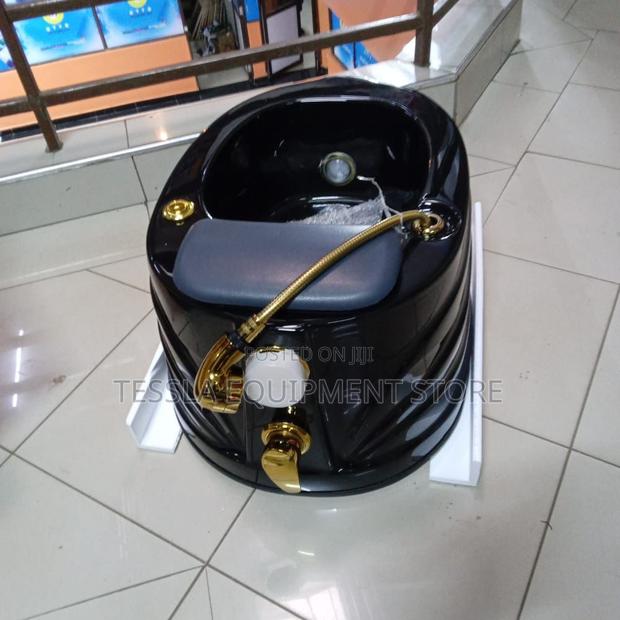 Black Gold Ceramic Footspa - main view