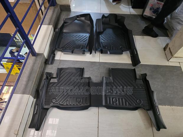 Harrier 5d Tpe Floor Mats Full Set Luxury Custom Fit - thumbnail 2
