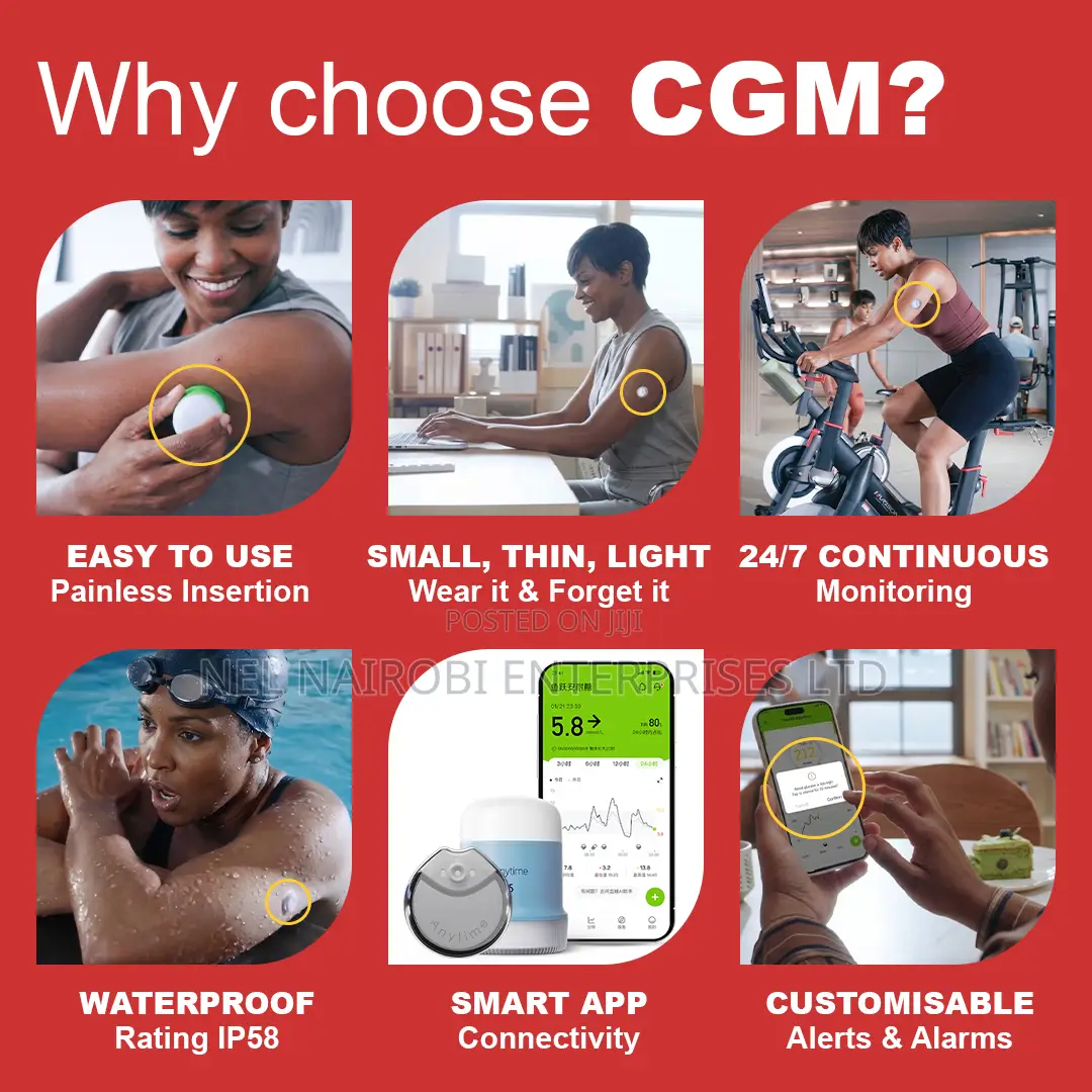 16 Days Continuous Glucose Monitoring System