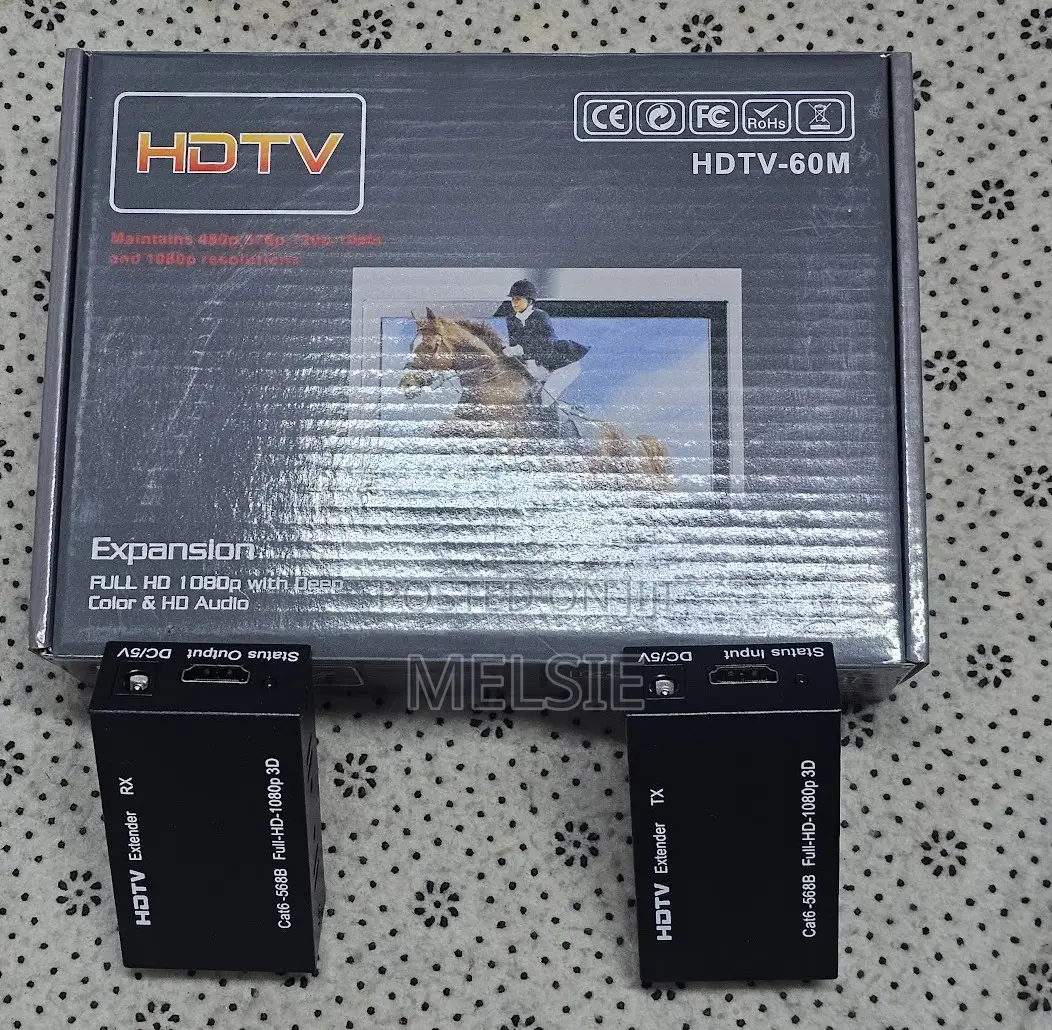 Hdmi Extender Over Cat6 Up to 60m/100m – Full Hd / Support