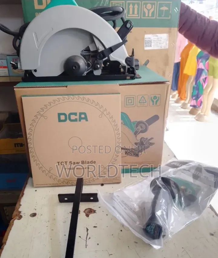 7" Dca Electric Circular Saw/1400 Watts Electric Circular