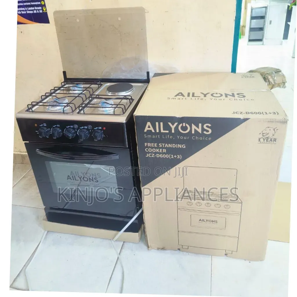 50*55 Ailyons 3+1 Standing Cooker