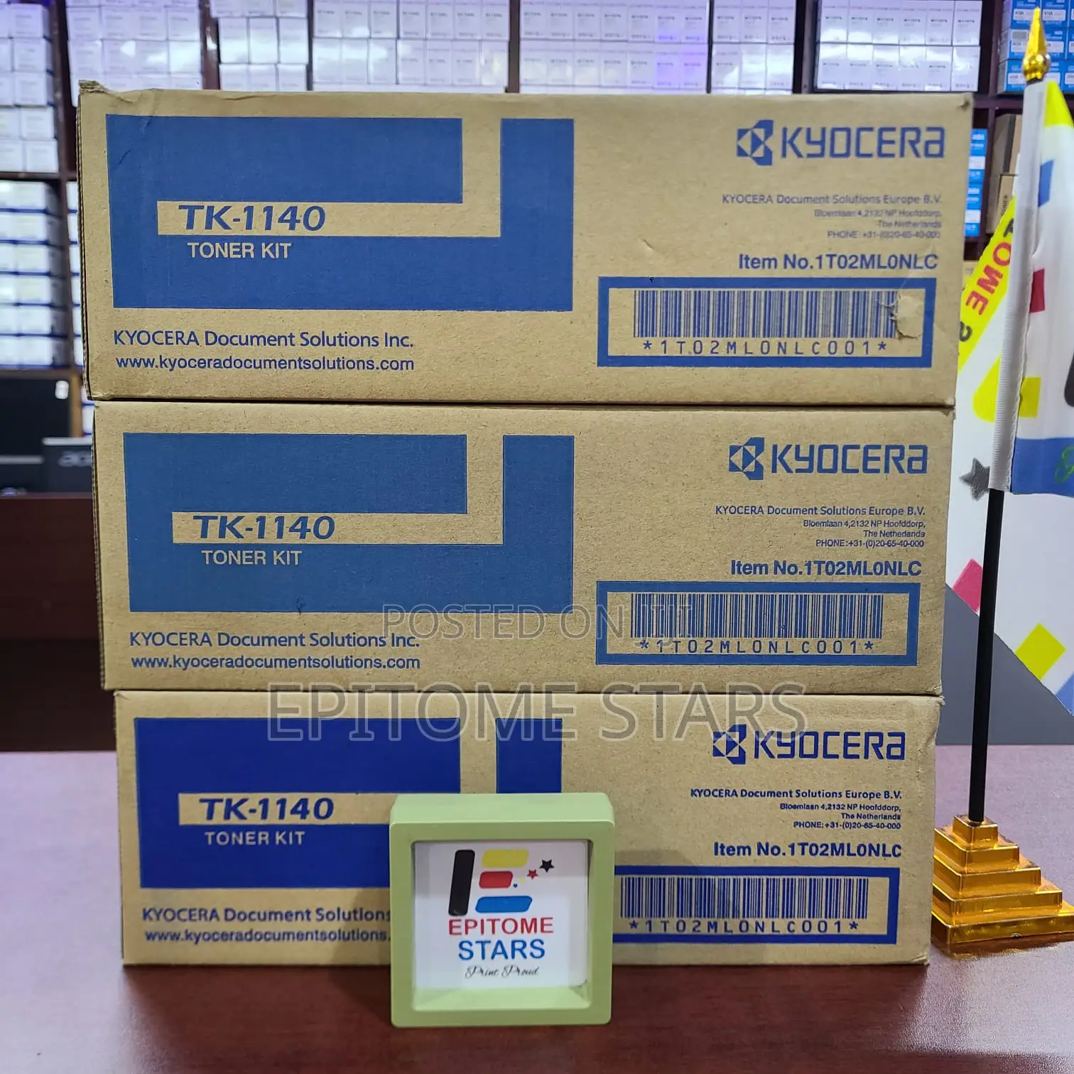 Premium Kyocera Tk-1140 Original Black Toner