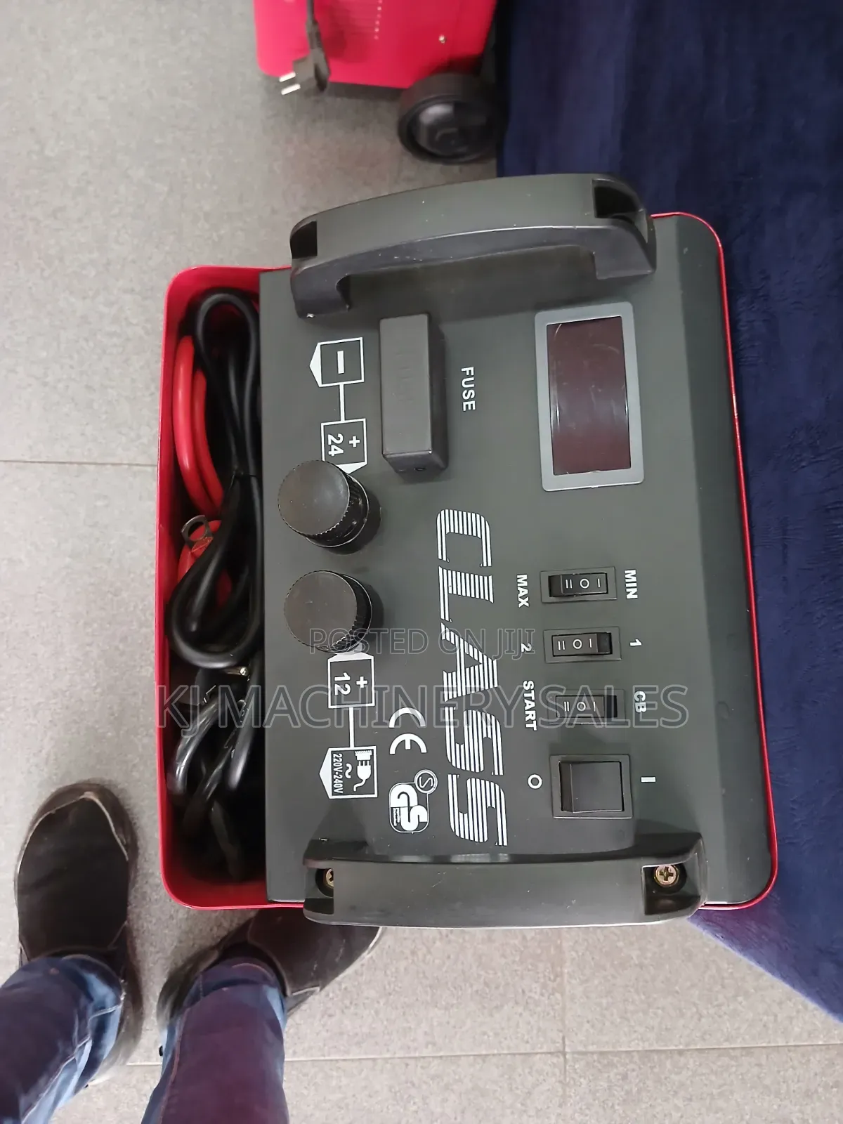 Heavy Duty Battery Charger Booster