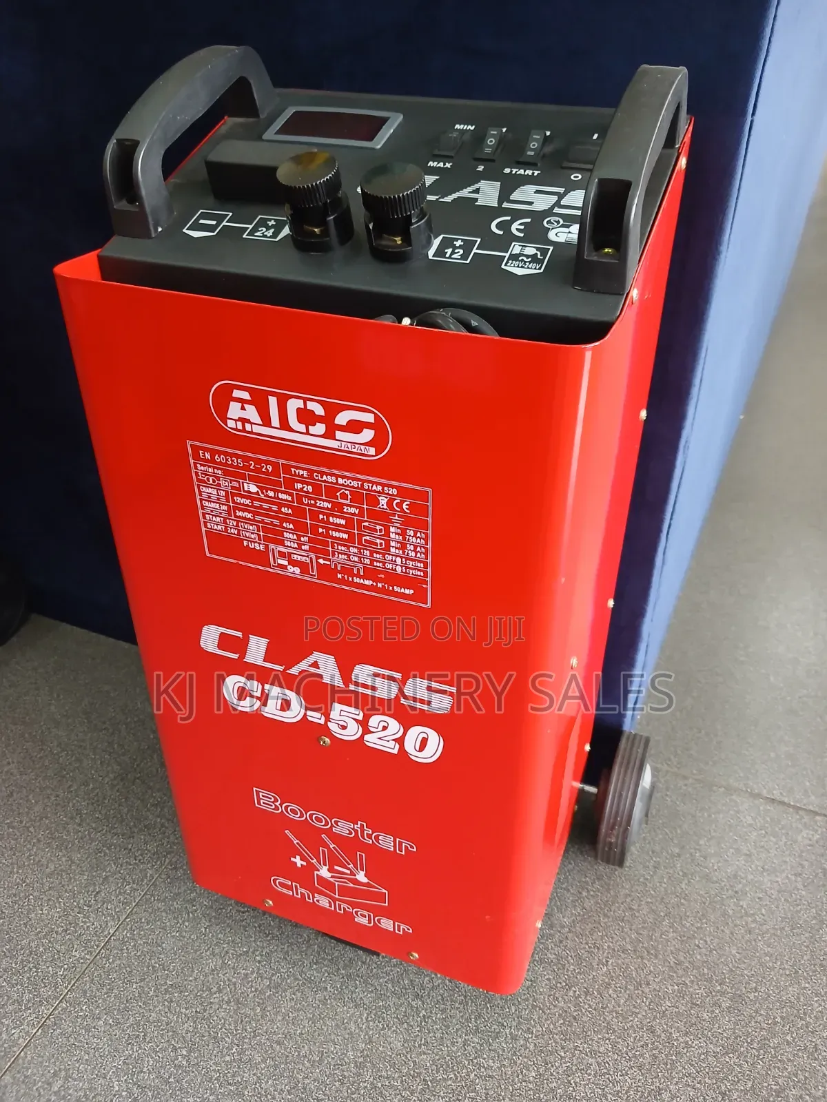 Heavy Duty Battery Charger Booster