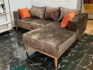 Mocha Velvet L- Seat