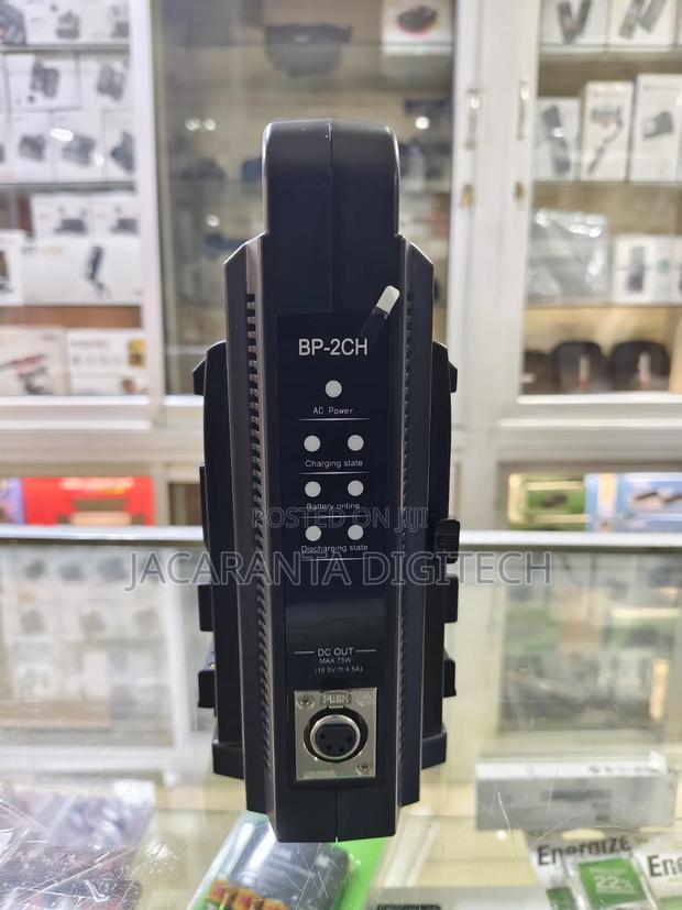 V-Mount/v Lock Bp 2ch Dual Quick Battery Ac Charger With Dc 16.8v - thumbnail 3