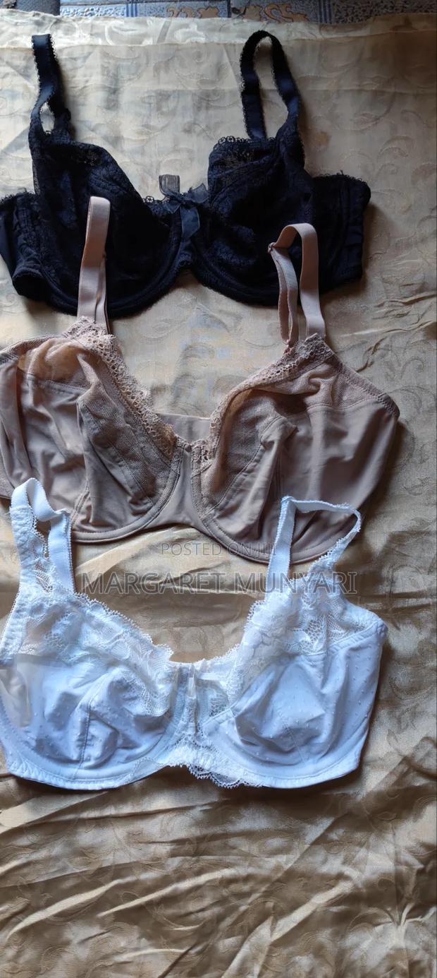 , Beige and White Underwire Bras - main view