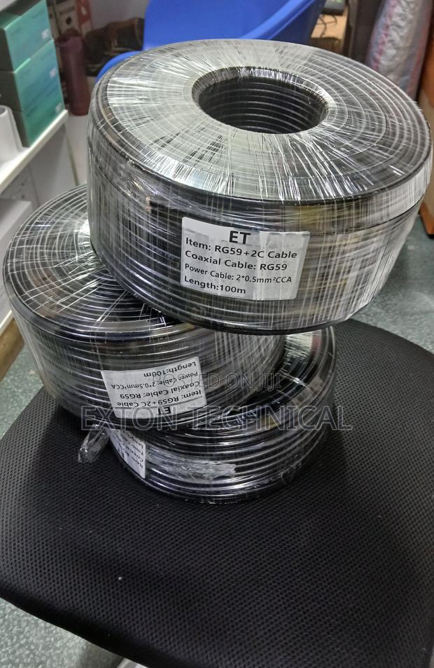100m Coaxial Cable With Power and Rg59 CCTV Cable With Power