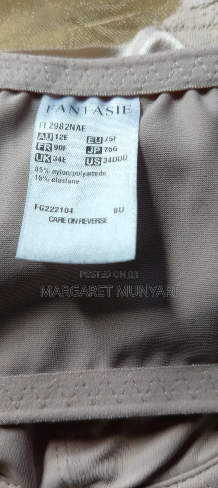 , Beige and White Underwire Bras