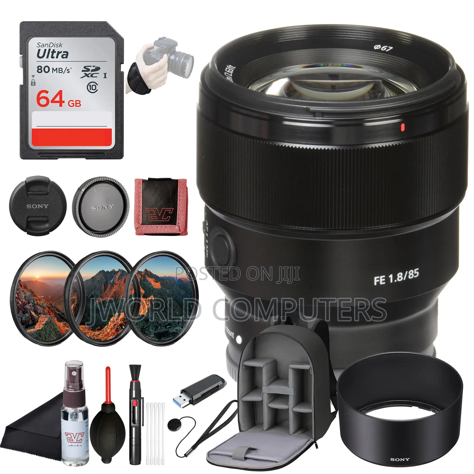 Sony Fe 85mm F1.8 Lens