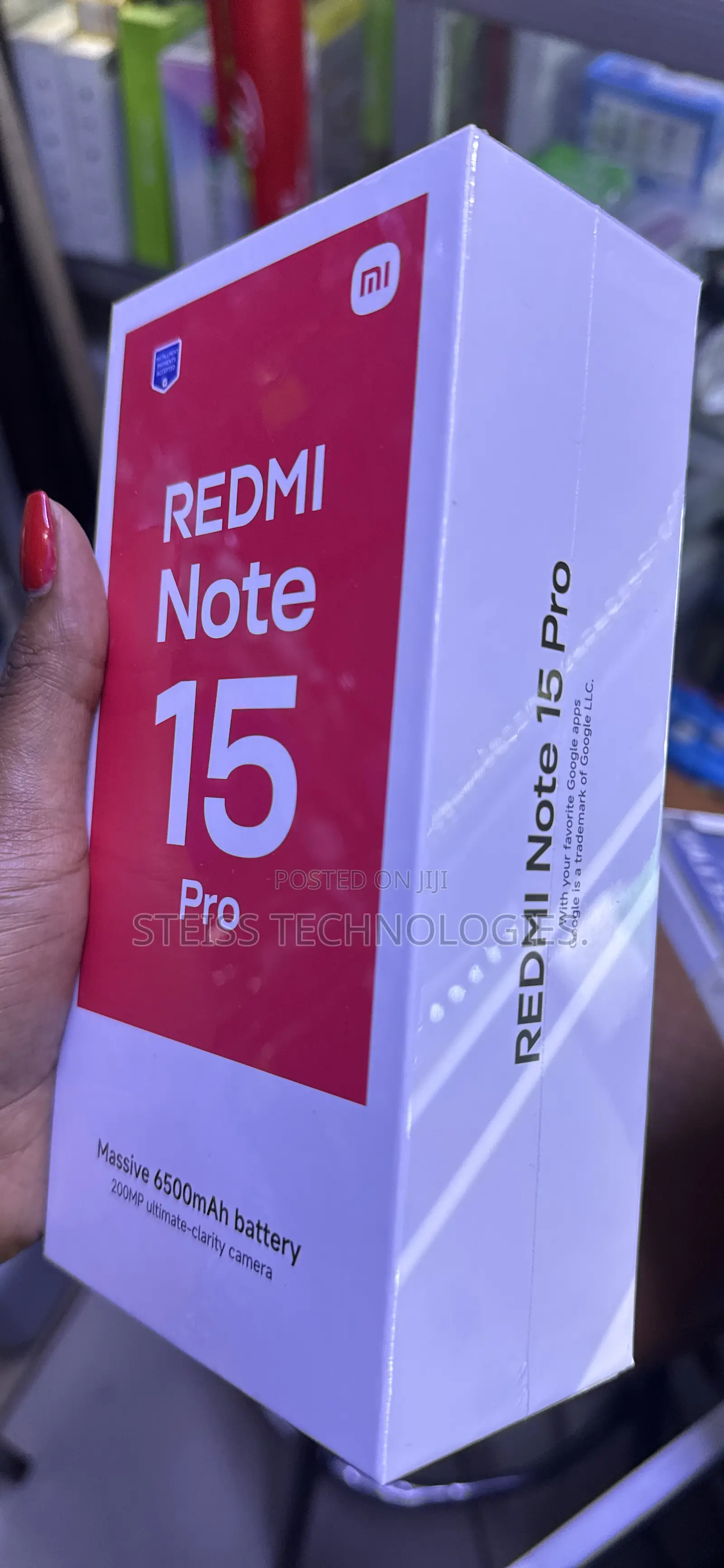 New Xiaomi Redmi Note 15 Pro 256 GB Black