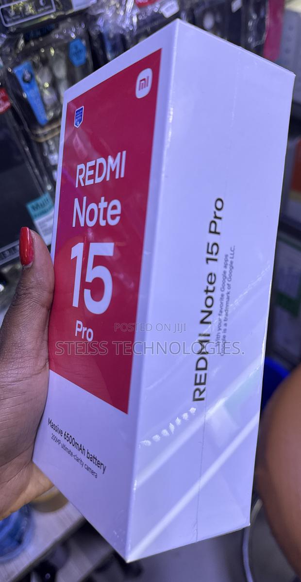 New Xiaomi Redmi Note 15 Pro 256 GB Black - thumbnail 3