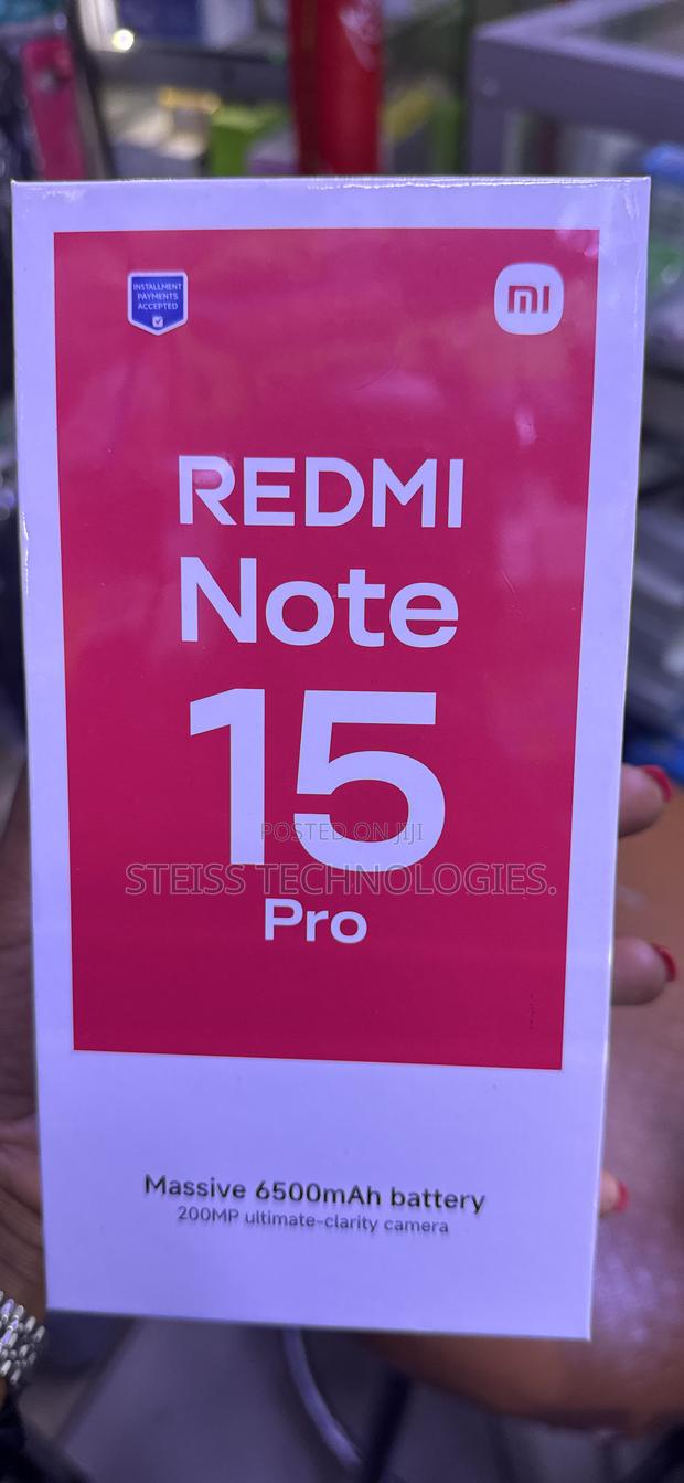 New Xiaomi Redmi Note 15 Pro 256 GB Black - thumbnail 4