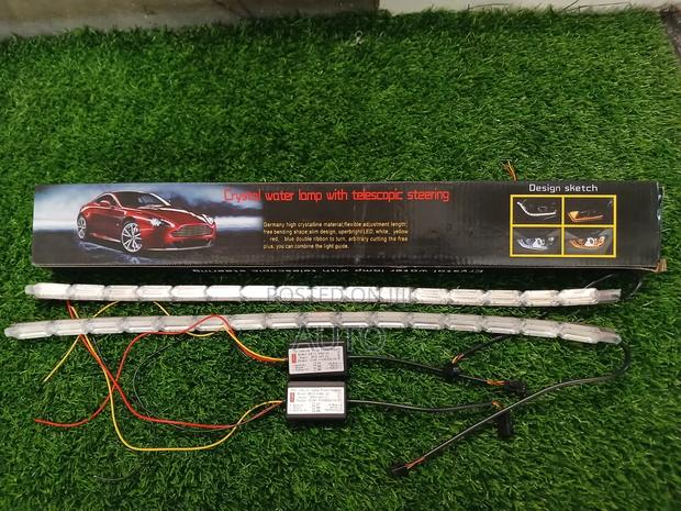 Car Headlight Crystal DRL Lights Led | Daytime Running Lights
