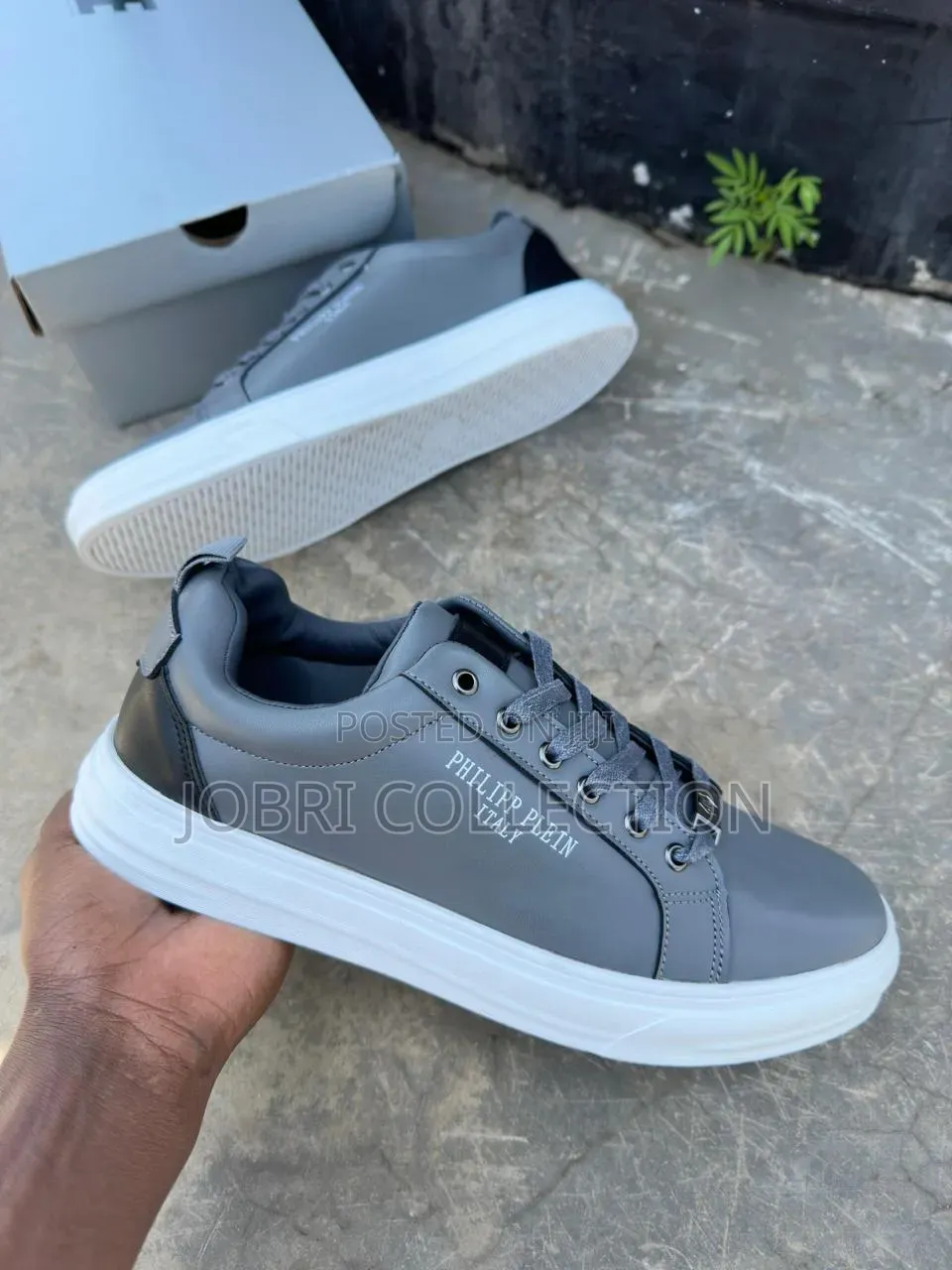 Philip Plein Leather Casual Sneakers