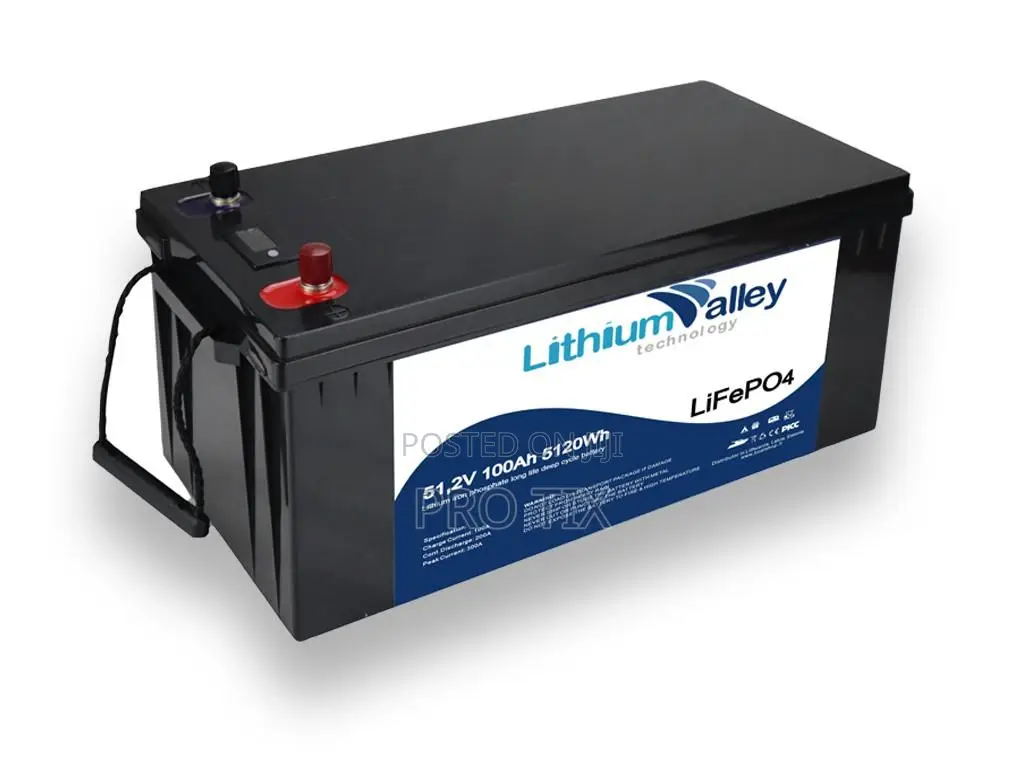 51.2v 100ah Lithium Battery Lifepo4 Solar Backup Power