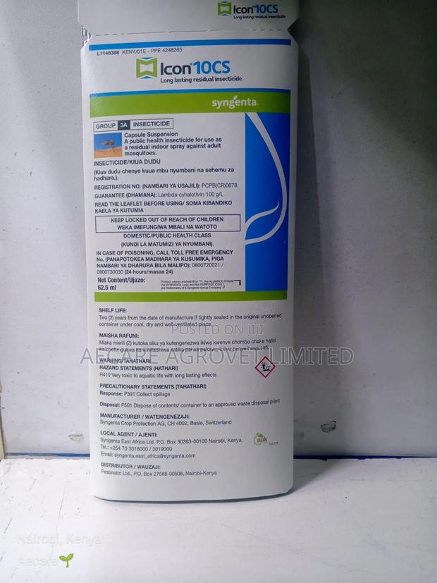 Icon 10cs 62.5ml Insecticide Long Lasting Residual - thumbnail 3