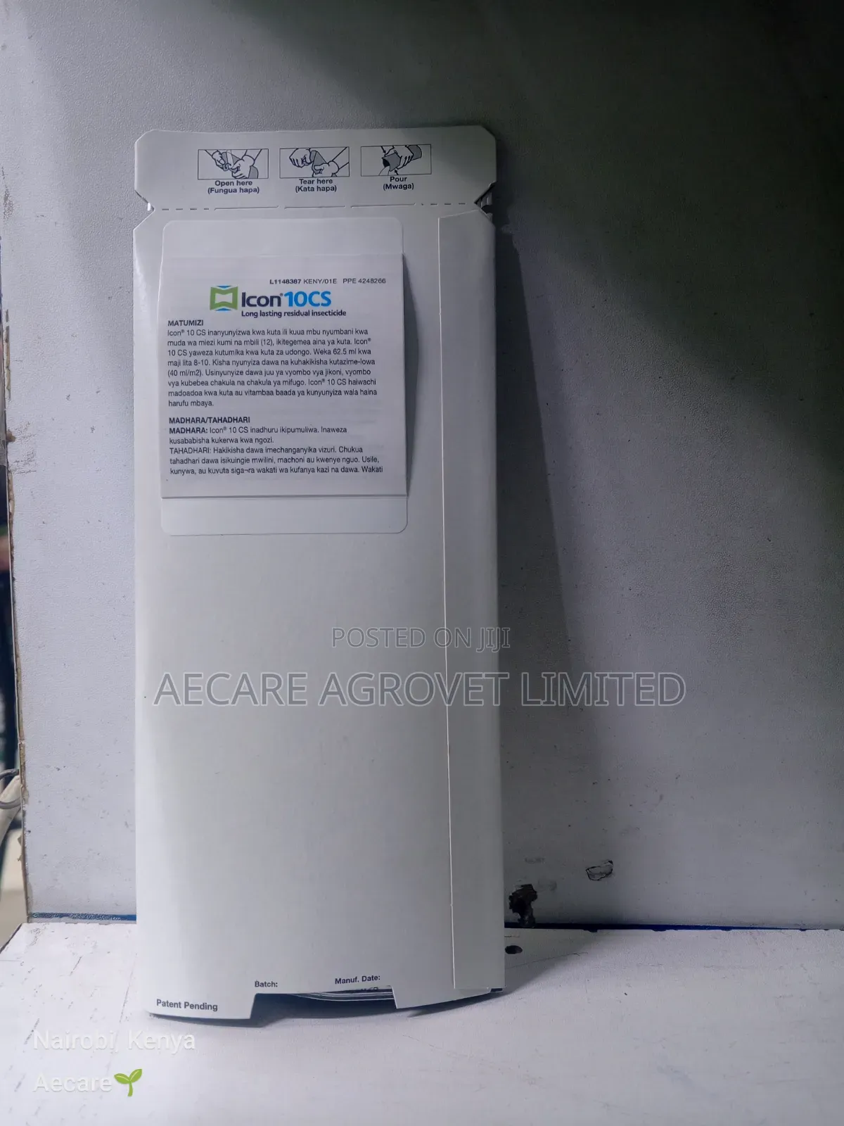 Icon 10cs 62.5ml Insecticide Long Lasting Residual