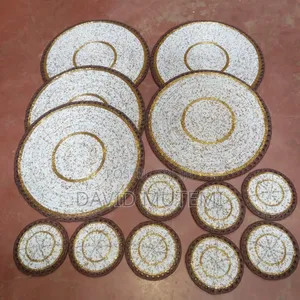 Assorted Leather/Beaded Matts