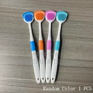 Silicone Scraper of the Tongue Double Sided