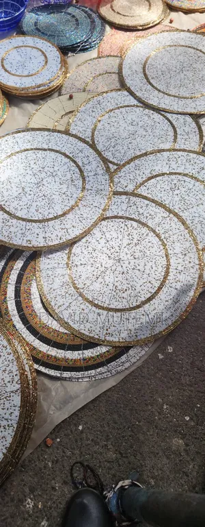 Assorted Leather/Beaded Matts
