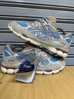 Asics Gel-Nyc Harbor Blue Wood Crepe Quality Leather