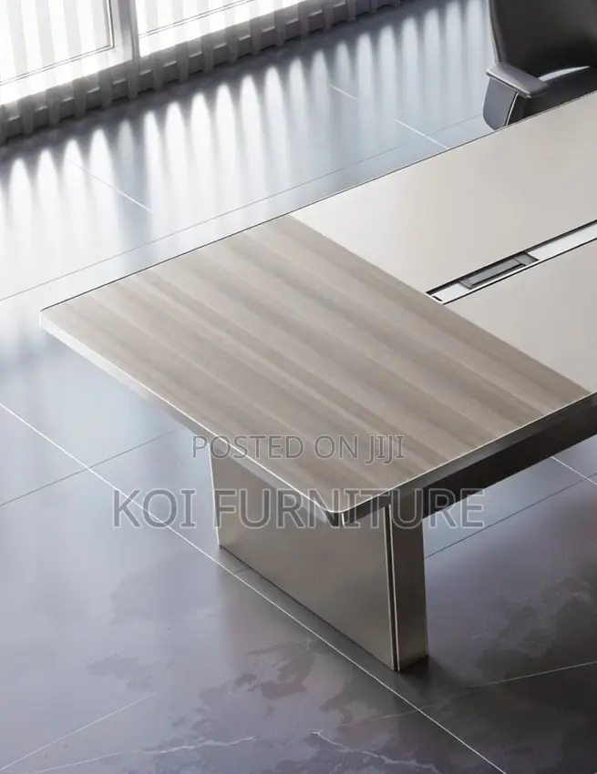 Boardroom Table; 3 Meters Pari Walmut Grey Executive Boadroom Table