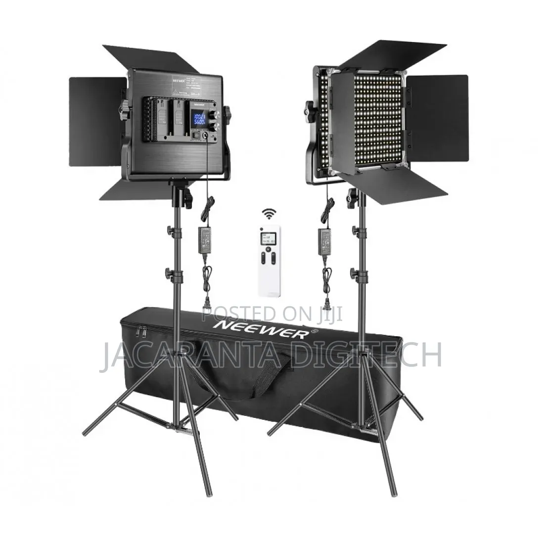 Neewer Nl660 2.4g Bi-Color Led Panel Light Kit Ii (With Stand)