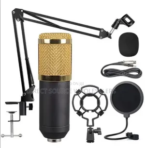 Bm800 Condenser Microphone-Clear Studio Sound Perfect for Recording