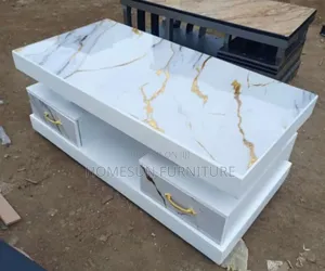 White Marble Top Coffee Table
