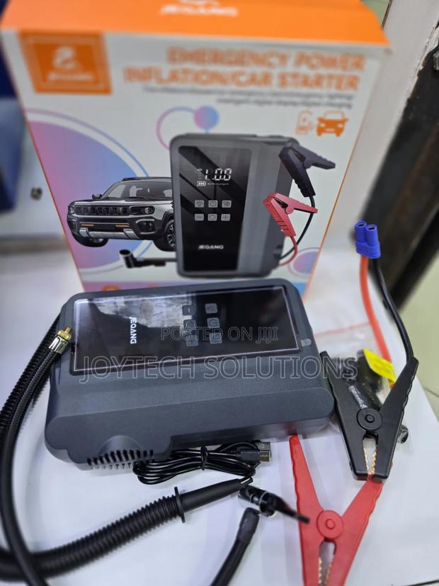  5 in 1 Jq-S161 Jump Starter – Air Pump + Blower + 30,000mah Power