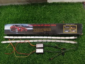 Car Led Crystal Daytime Running Lights | Car DRL Kit |