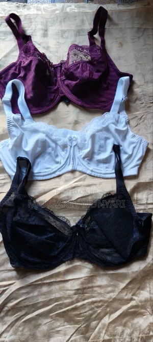 Black and White Push Up Bras
