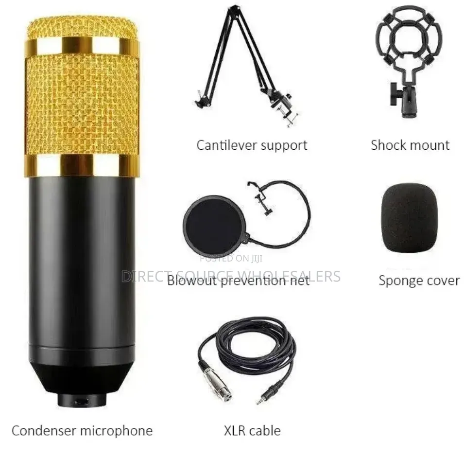 Hot Deal! Bm800 Mic – Clear Voice for Recording Youtube