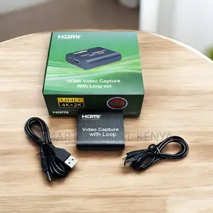 Ultra Clear 1080p Hd Hdmi Video Capture Card With Loop Out for Gaming