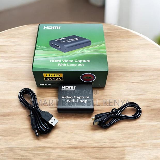 Ultra Clear 1080p Hd Hdmi Video Capture Card With Loop Out for Gaming