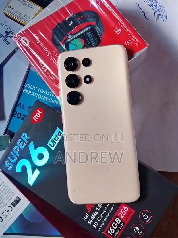 Itel S26 Ultra 256 GB Rose Gold