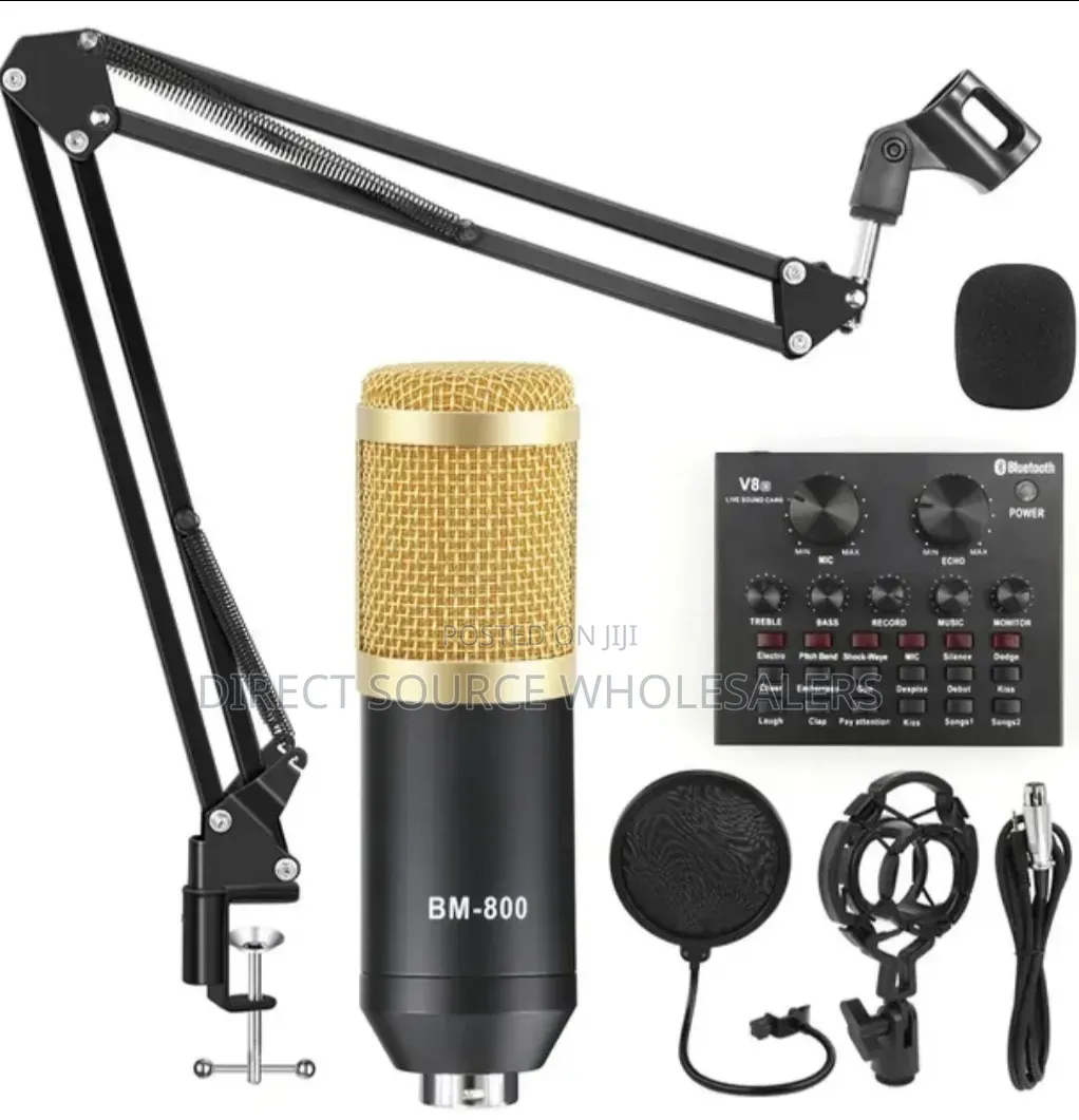 Bm800 Condenser Mic – Best for Recording