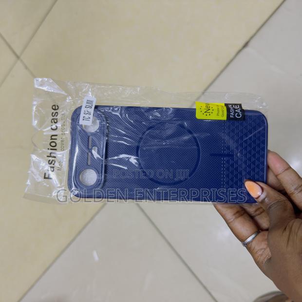 Tecno Spark Slim Blue Silicone Back Cover - thumbnail 2