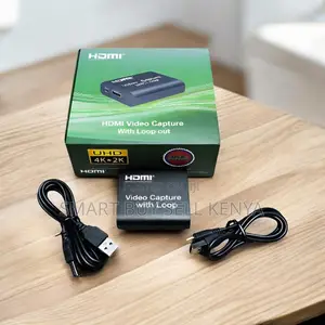 Plug and Play Streaming Adapter Hdmi Video Capture Card With Loop Out