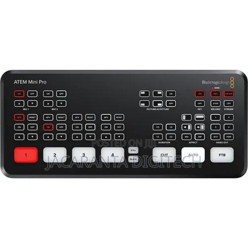 Blackmagic Design Atem Mini Pro Hdmi Live Stream Switcher