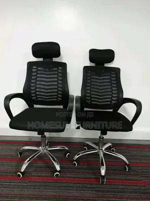 High Back Adjustable Chair With Headrest