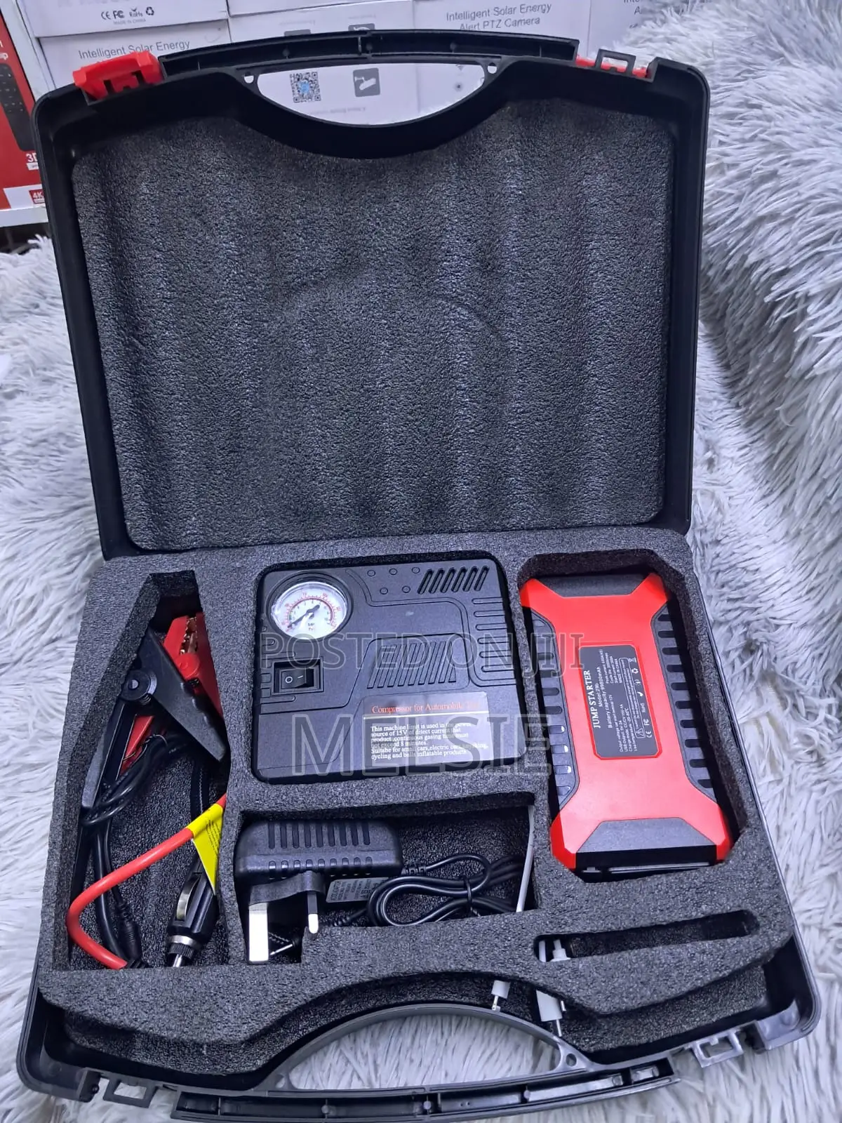 Heavy Duty Portable Jump Starter – High Power Car Booster Pack