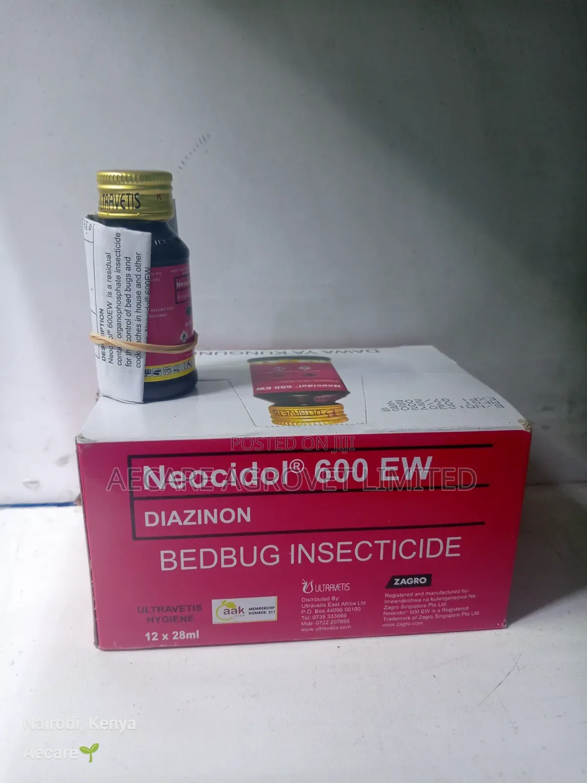 Neocidol 600ew Diazinon, Dawa Ya Kunguni. 28ml