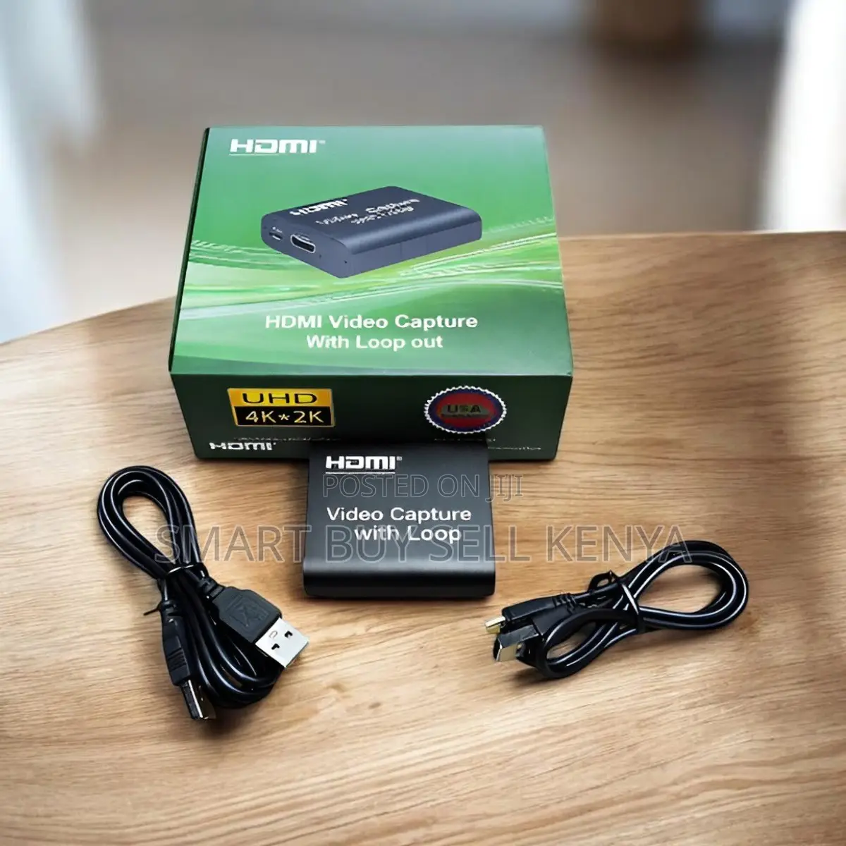 Portable Hdmi Video Capture Card With Loop Out for Content Creators