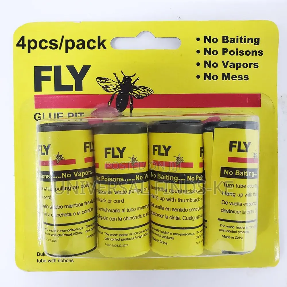 Sticky Fly Catcher Trap – Effective Indoor Outdoor Insect Control