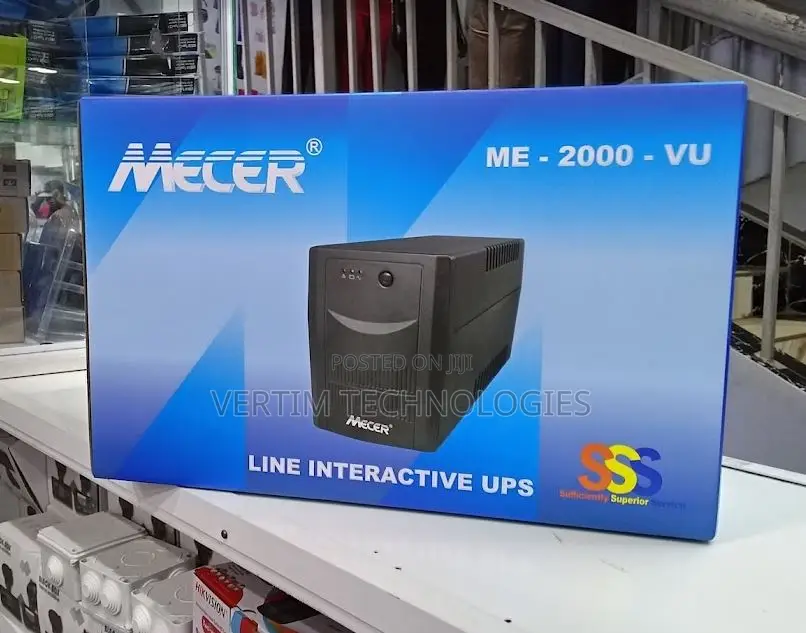 Mecer 1000va (1kva) (600w) Me-1000-Vu Line Interactive Ups