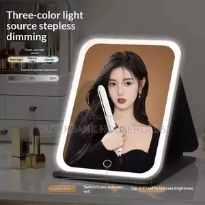 Rechargeable Travel Make Up Mirror.